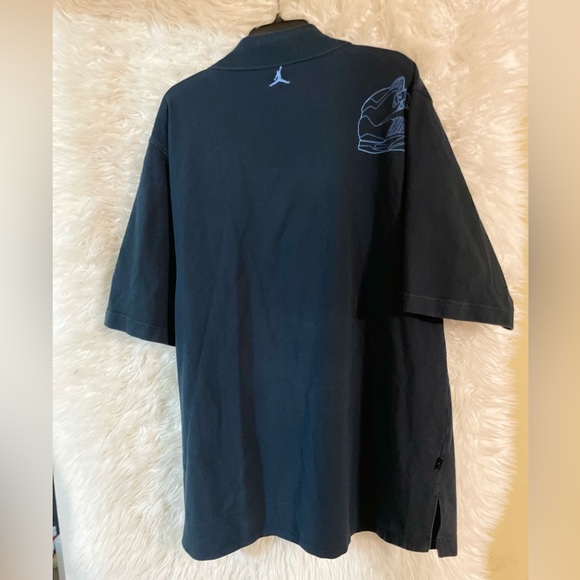 Nike Air Jordan 5 Men’s Jumpman Promo Shoe Graphic Polo Shirt. Size 3XL - Picture 4 of 14